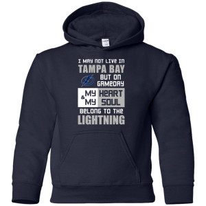 My Heart And My Soul Belong To The Tampa Bay Lightning T Shirts