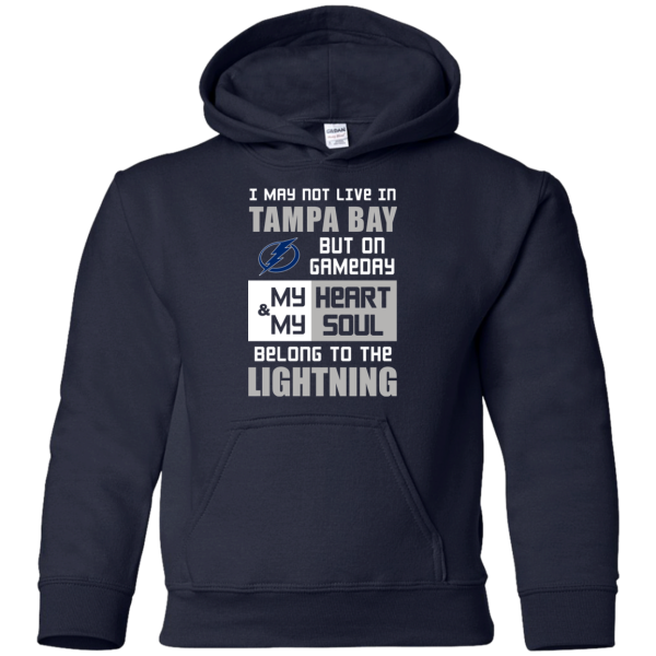 My Heart And My Soul Belong To The Tampa Bay Lightning T Shirts