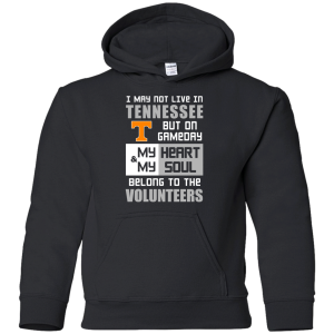 My Heart And My Soul Belong To The Tennessee Volunteers T Shirts
