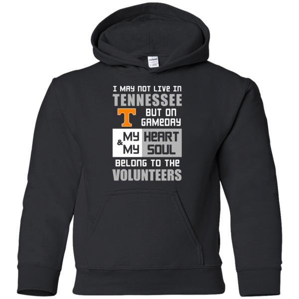 My Heart And My Soul Belong To The Tennessee Volunteers T Shirts