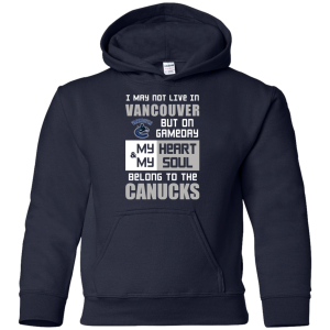 My Heart And My Soul Belong To The Vancouver Canucks T Shirts