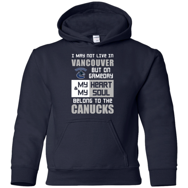 My Heart And My Soul Belong To The Vancouver Canucks T Shirts