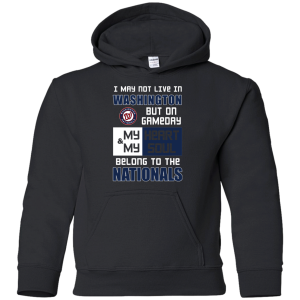 My Heart And My Soul Belong To The Washington Nationals T Shirts