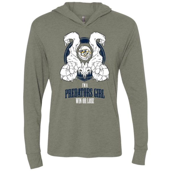 Nashville Predators Girl Win Or Lose T Shirts