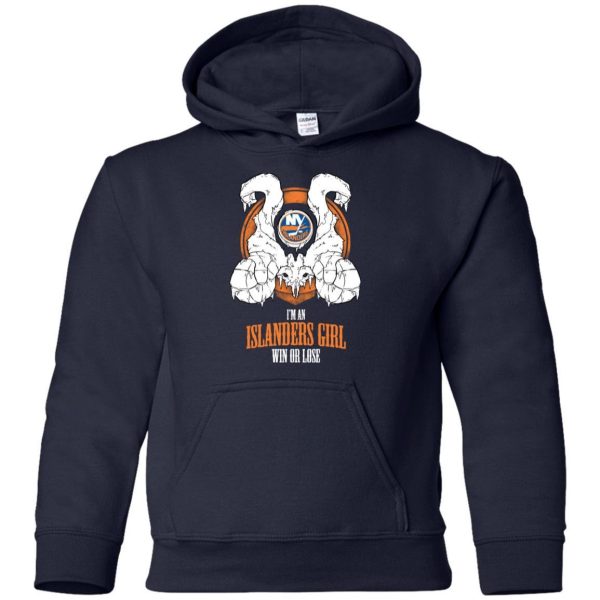 New York Islanders Girl Win Or Lose T Shirts