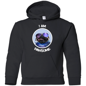 Nice Pug T Shirts - I Am Pawsome Pug