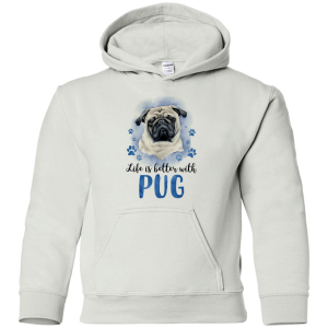 Nice Pug T Shirts - Life Is Better With Pug