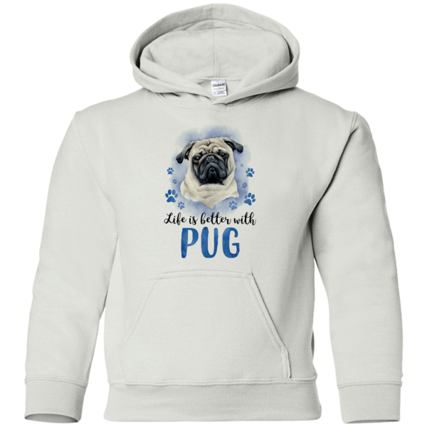 Nice Pug T Shirts - Life Is Better With Pug