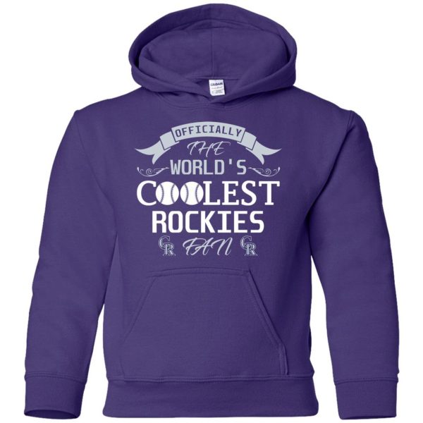 Officially The World'S Coolest Colorado Rockies Fan T Shirts