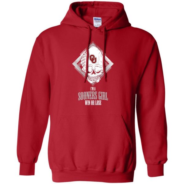 Oklahoma Sooners Girl Win Or Lose T Shirts