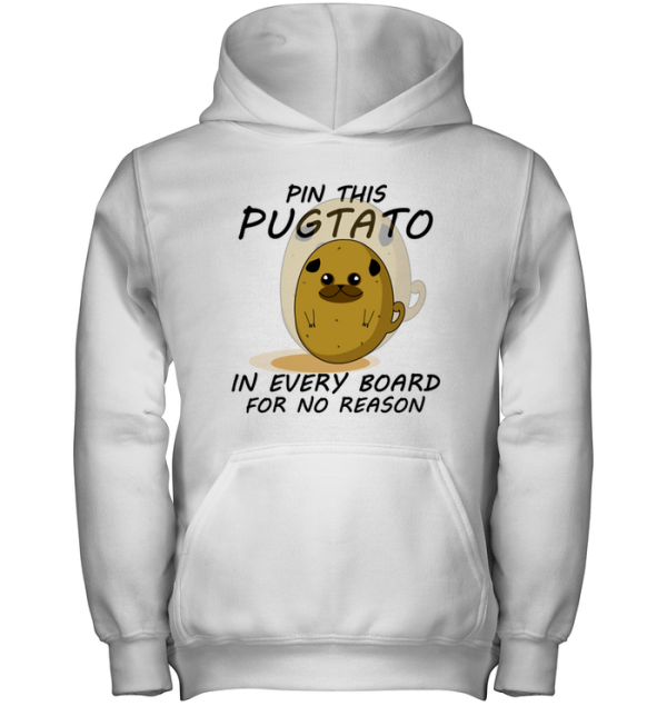 Pin This Potato Pug T Shirts