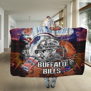 Pro Shop Buffalo Bills Home Field Advantage Hooded Blanket
