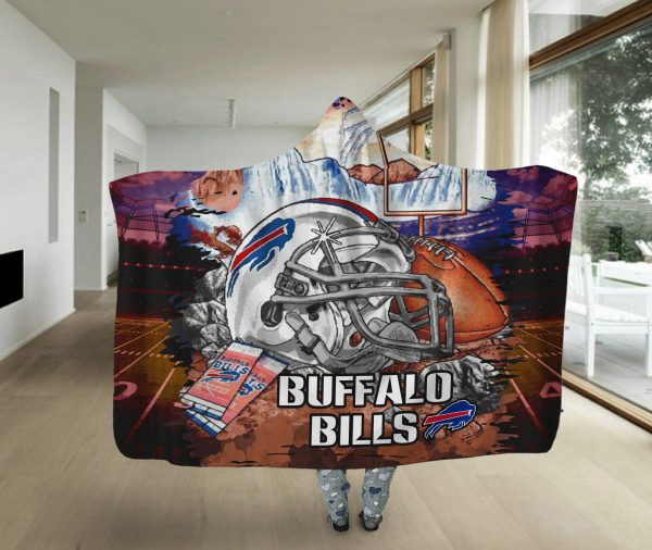Pro Shop Buffalo Bills Home Field Advantage Hooded Blanket