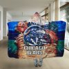 Pro Shop Chicago Bears Home Field Advantage Hooded Blanket