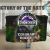 Pro Shop Colorado Rockies Home Field Advantage Hooded Blanket