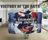 Pro Shop Columbus Blue Jackets Home Field Advantage Hooded Blanket