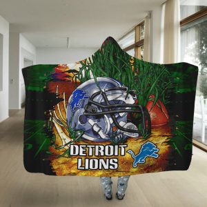 Pro Shop Detroit Lions Home Field Advantage Hooded Blanket