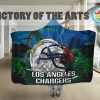Pro Shop Los Angeles Chargers Home Field Advantage Hooded Blanket