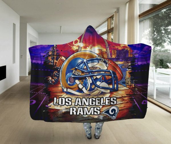 Pro Shop Los Angeles Rams Home Field Advantage Hooded Blanket
