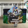 Pro Shop Miami Marlins Home Field Advantage Hooded Blanket