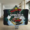 Pro Shop Minnesota Wild Home Field Advantage Hooded Blanket