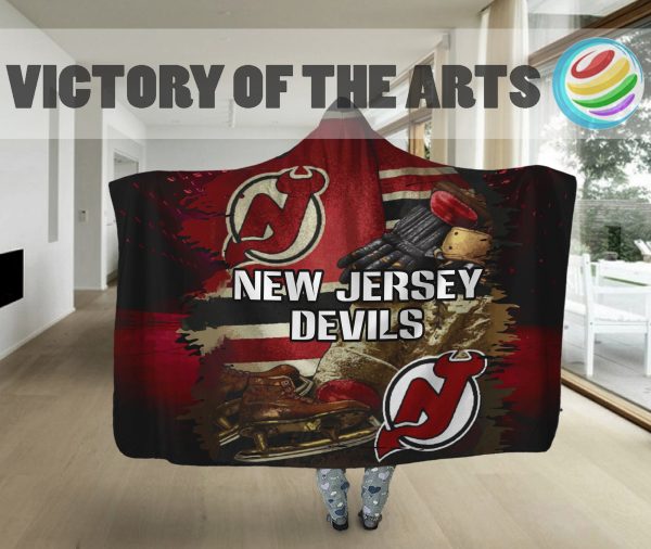 Pro Shop New Jersey Devils Home Field Advantage Hooded Blanket
