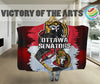 Pro Shop Ottawa Senators Home Field Advantage Hooded Blanket