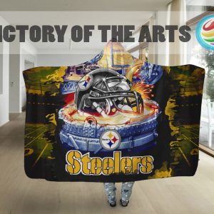 Pro Shop Pittsburgh Steelers Home Field Advantage Hooded Blanket