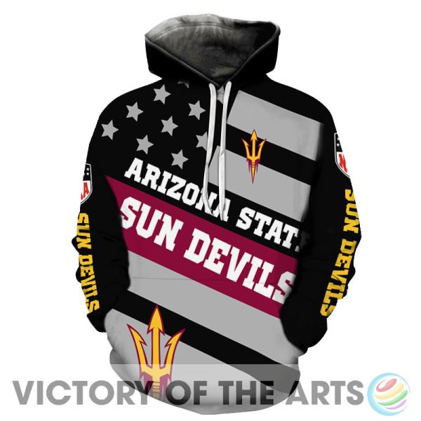 Proud Of American Stars Arizona State Sun Devils Hoodie