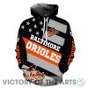 Proud Of American Stars Baltimore Orioles Hoodie