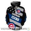 Proud Of American Stars Chicago Cubs Hoodie