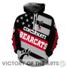 Proud Of American Stars Cincinnati Bearcats Hoodie