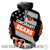 Proud Of American Stars Cincinnati Bengals Hoodie
