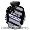 Proud Of American Stars Colorado Rockies Hoodie