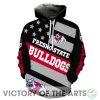 Proud Of American Stars Fresno State Bulldogs Hoodie