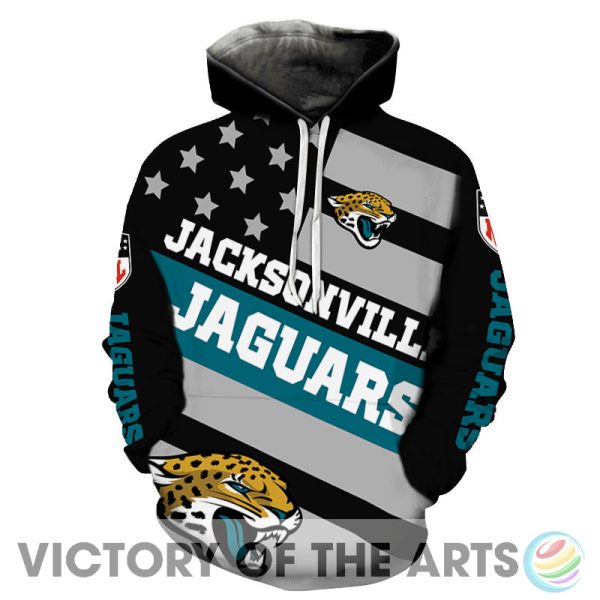 Proud Of American Stars Jacksonville Jaguars Hoodie