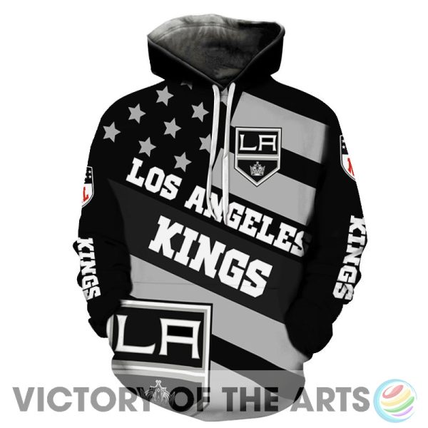 Proud Of American Stars Los Angeles Kings Hoodie
