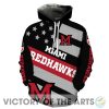Proud Of American Stars Miami Redhawks Hoodie