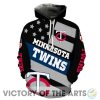 Proud Of American Stars Minnesota Twins Hoodie