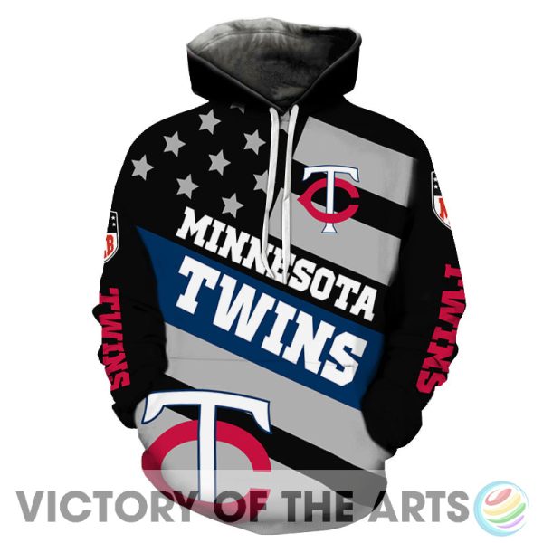 Proud Of American Stars Minnesota Twins Hoodie
