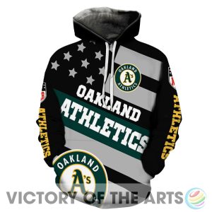 Proud Of American Stars Oakland Athletics Hoodie