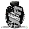 Proud Of American Stars Oakland Raiders Hoodie