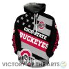 Proud Of American Stars Ohio State Buckeyes Hoodie