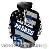 Proud Of American Stars San Diego Padres Hoodie