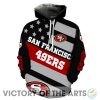 Proud Of American Stars San Francisco 49Ers Hoodie