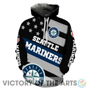Proud Of American Stars Seattle Mariners Hoodie