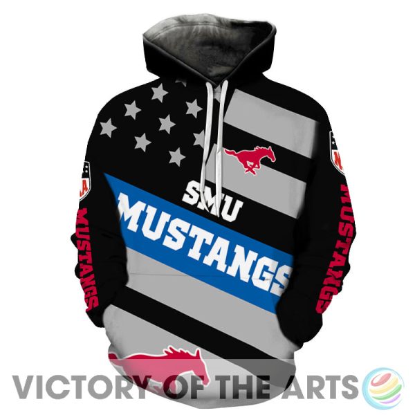 Proud Of American Stars Smu Mustangs Hoodie