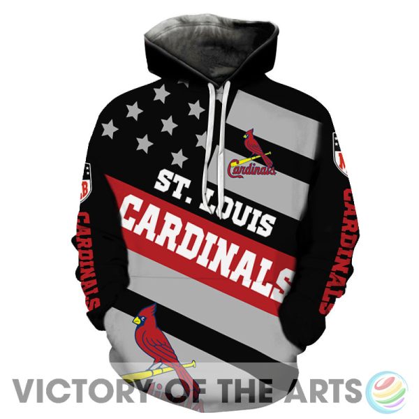 Proud Of American Stars St. Louis Cardinals Hoodie