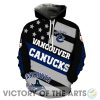 Proud Of American Stars Vancouver Canucks Hoodie