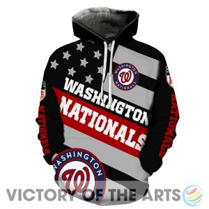 Proud Of American Stars Washington Nationals Hoodie